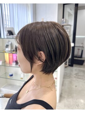 メモリーズ 表参道(Memories) 大人可愛い骨格診断ショートボブ20代30代40代50代60代前髪あり