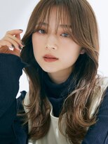 エトル バイ コムマティス 恵比寿駅前店(etre by comme Matisse)&nbsp;小顔カット×透明感カラー[恵比寿駅/髪質改善/オリーブグレー]