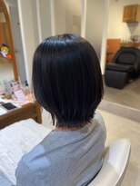 スペックホルダーミミ(Spec Holder mimi)&nbsp;髪質改善×くびれボブ10.31暗めカラー