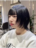 ショートウルフカット/レイヤーウルフ/顔まわりレイヤーカット