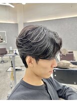 グロップ 町田(GLOP)&nbsp;簡単に出来る毛流れニュアンスパーマ/メンズパーマ
