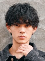 フィフス 原宿(fifth)&nbsp;原宿メンズパーマシャドウパーマシースルーマッシュウルフゆるめ