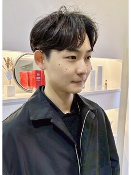 エダメ(EDAME) 【メンズパーマ】毛流れパーマ/メンズビジネス