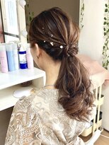 ジェミータ 横浜&nbsp;ローポニーテール【横浜/ヘアセット/着付け】