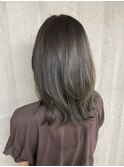 低めレイヤー×アイスグレージュ*