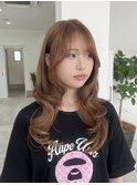 金沢ハッシュカット/レイヤーカット/ベージュ