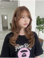 ニュウ(niw)&nbsp;金沢ハッシュカット/レイヤーカット/ベージュ