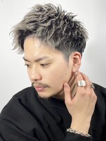 ヒロギンザプレミアムバーバースパ パレスホテル店(HIRO GINZA)&nbsp;アップバング/ツーブロック/ソフトツイスト〈理容室〉