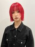 【SNSで人気】顔まわりレイヤーカット＋シングルカラー