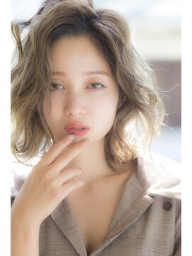 ミエルヘアーエスト 新宿店(mielhair est) ラフに仕上げる無造作ミディアム【新宿】