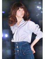 ソア 武蔵小杉(SOAR) ひし形小顔耳かけ大人かわいいくせ毛風グラマラスふわミディ