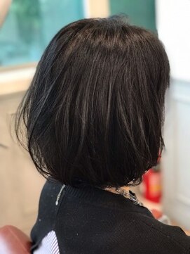 グランシュ 青葉台店(GranCieux) 黒髪×ショートボブ