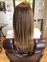 チアー ヘアリラクゼーション(cheer HAIRRELAXATION)&nbsp;髪質改善極みトリートメント後ヘアスタイル