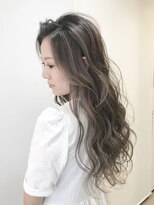 アンダーバーホワイト 鳳店(_WHITE)&nbsp;☆３Dハイライト × スモーキベージュ☆