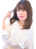 ヘアーアンドビューティストーリア 蒲田店(hair beauty STORIA)&nbsp;【STORIA蒲田店】ユル巻きミディ♪