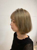 ヘアートラム(HAIR TRAm.)&nbsp;ふわっと柔らかいベージュ系カラー