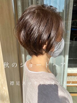 トリート 海浜幕張店(TREAT) 襟足スッキリショート_海浜幕張