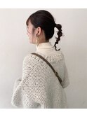 簡単ヘアアレンジ