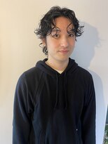 キコエル 三軒茶屋(kikoeru)&nbsp;外国人風サイドパートニュアンスマッシュウルフ