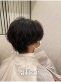 【髪質改善】メンズツイストスパイラルパーマ