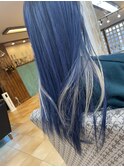 Blue×White Perl gradation