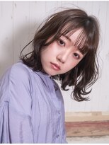 ティアラ 桜木町(TIARA)&nbsp;波巻きボブ/20代/30代/くびれヘア/パールベージュ