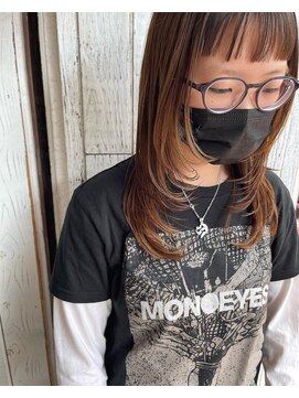 コーエン(coaen) 高めレイヤーとワイドオン眉