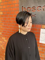 ボスコ 下北沢店(bosco) 黒髪ショート ≪saya≫