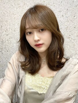 ルームバイシー 新宿(Loom. by Sea) 大人可愛いくびれヘア/似合わせカット/ショコラベージュ