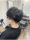 ら【ORO】似合わせカットニュアンスパーマ　浅見