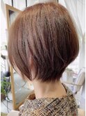 大人ショートボブ