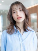 ☆大人かわいい前髪セシルカットココアブラウンネオウルフ