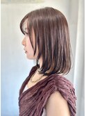 大人可愛い◎イメチェン似合わせカットフルバング