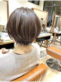 えりあしスッキリ大人ショートスタイル