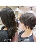 REAL SALON WORK～20代、30代、40代似合わせショートボブ