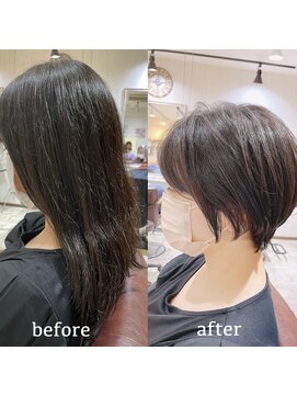 ティアラ 桜木町(TIARA) REAL SALON WORK～20代、30代、40代似合わせショートボブ