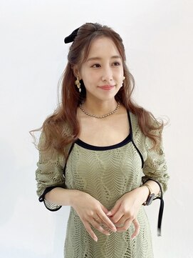 アメリ(AMELIE) ゆるふわハーフアップ