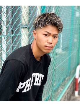 エルマーク(L-MARK) アップバング＿ホワイトメッシュ