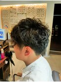 メンズ/くせ毛風ショート