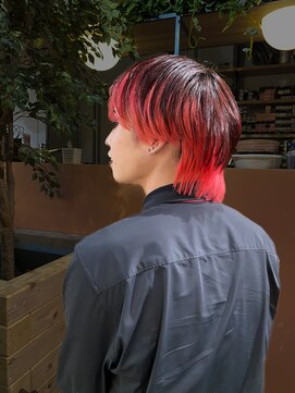 ジルバイジゼル(JILL by GiseL) Y/ブラック×レッドアンブレラ