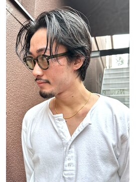 ナループロアオハナ(Nalu pu loa ohana) メンズセンターパート/ナチュラルヘア/メンズショートカット