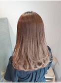 ミディアムレイヤースタイル