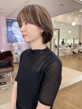 コワファースト 別府 大人可愛い20代30代40代50代60代ショートボブ/大分/別府