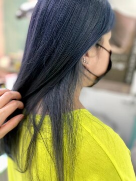 マティーナ ヘアー 池袋(Matina hair) 【ネイビー×グレー】20代30代40代50代