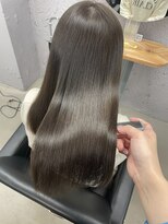 エン(en)&nbsp;メテオカラー髪質改善カラー暗色カラー