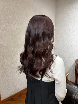 O 透明感ショコラブラウン×ゆるふわ韓国ウェーブ20代30代40代