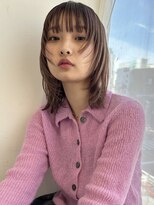 トリッカ シブヤ(TRICCA SHIBUYA) シャギーレイヤー/透明感カラー/ハッシュカット/顔まわりカット