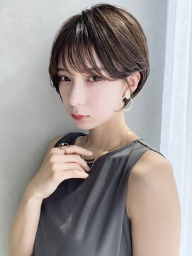 サークル(circle) 大人可愛い20代30代40代50代小顔ショートボブナチュラルショート