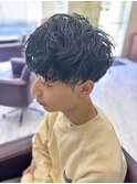 【4月】メンズデザインパーマ