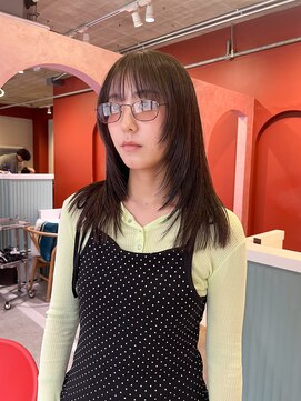 ローレンジウ(LOREN JU) 名駅/名古屋駅/学割U24/レイヤーカット/オージュア/ダブルカラー